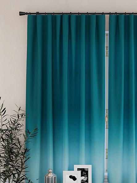 Комплект штор для кухни Бриленис (морская волна) - фото 3