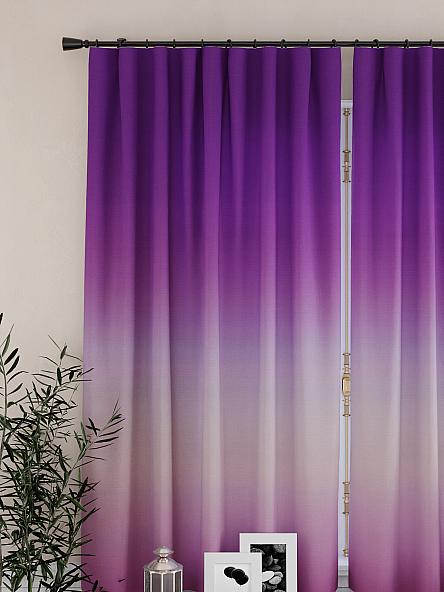 Комплект штор для кухни Бриленис (фиолетовый) - фото 3