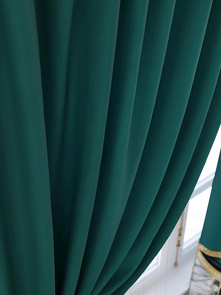 Комплект штор для кухни Фрониос (зеленый) - фото 5