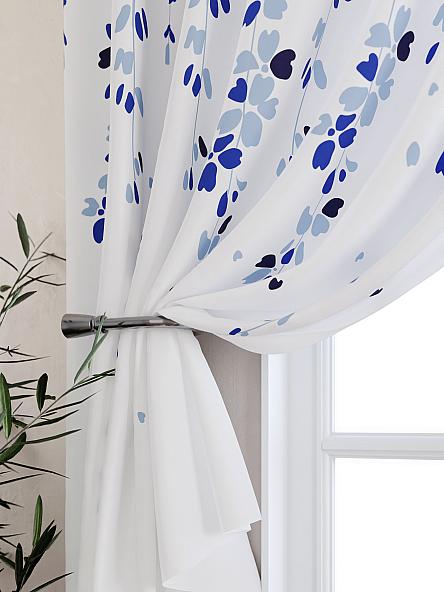 Комплект штор для кухни Ромиронс (синий) - фото 2