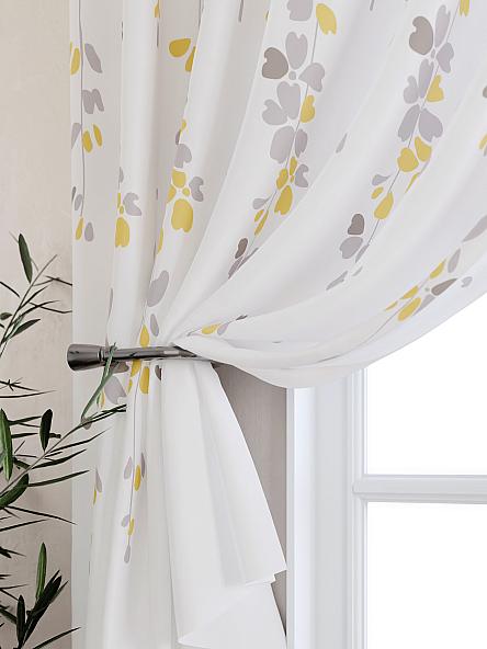 Комплект штор для кухни Ромиронс (желтый) - фото 2