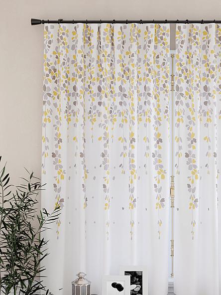 Комплект штор для кухни Ромиронс (желтый) - фото 3