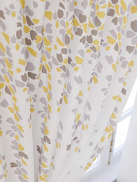 Комплект штор для кухни Ромиронс (желтый) - фото 5