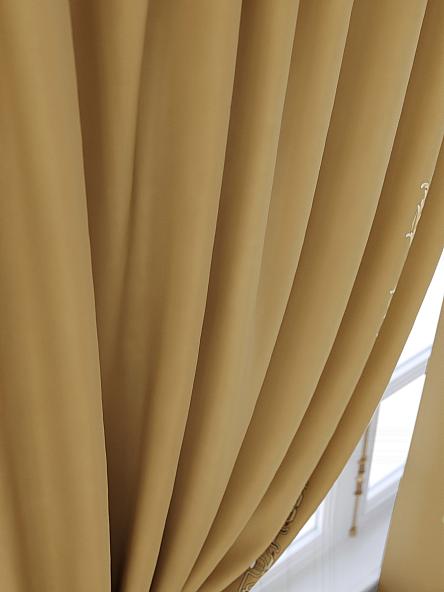 Комплект штор для кухни Андигронс (коричневый) - фото 5