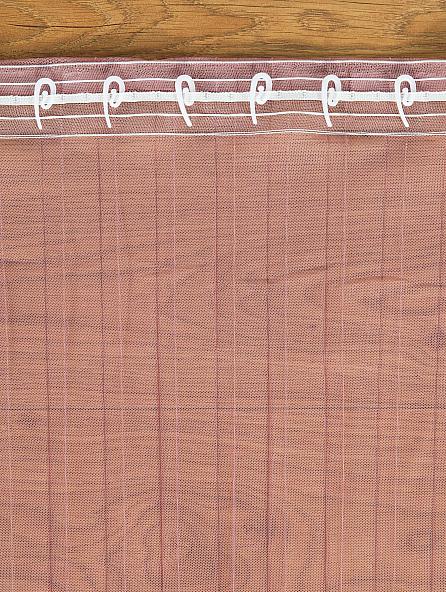Тюль для кухни Плиссе (пыльно-розовый) 190см - фото 4