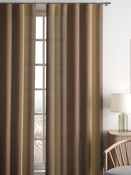Комплект штор Линдел (коричневый) - фото 5