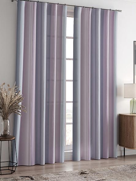 Комплект штор Линдел (дымчато-сиреневый) - фото 2