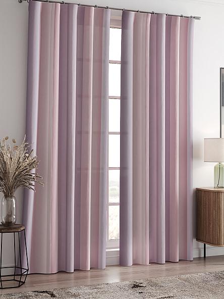 Комплект штор Линдел (пудрово-розовый) - фото 2