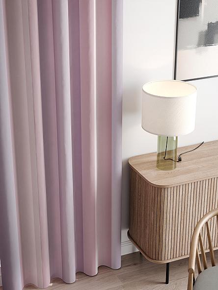 Комплект штор Линдел (пудрово-розовый) - фото 3