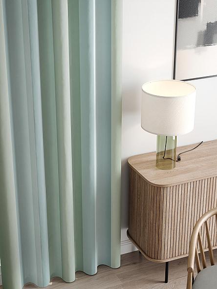 Комплект штор Линдел (нежно зеленый) - фото 3