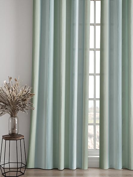 Комплект штор Линдел (нежно зеленый) - фото 4