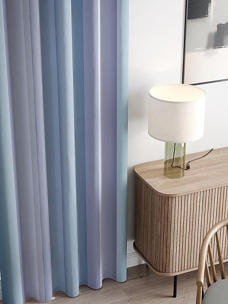 Комплект штор Линдел (лилово-голубой) - фото 3