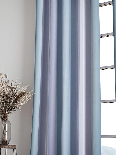 Комплект штор Линдел (лилово-голубой) - фото 6