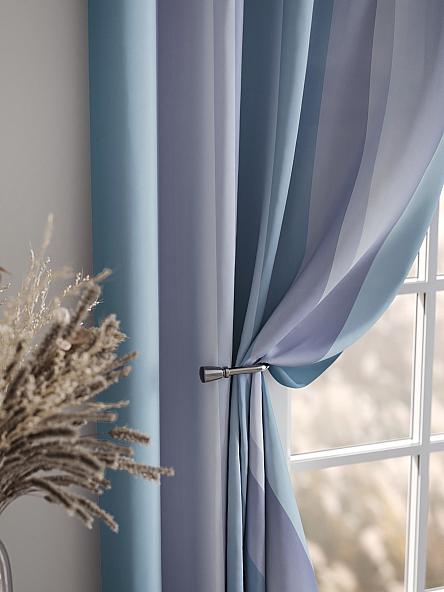 Комплект штор Линдел (лилово-голубой) - фото 7