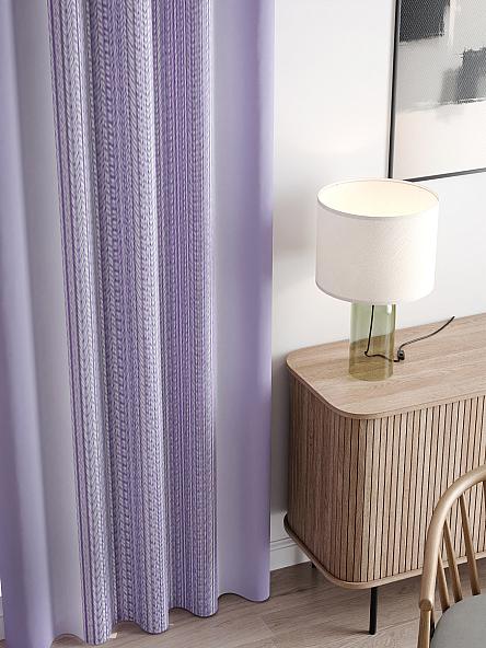 Комплект штор Френсис (сиреневый) - фото 3