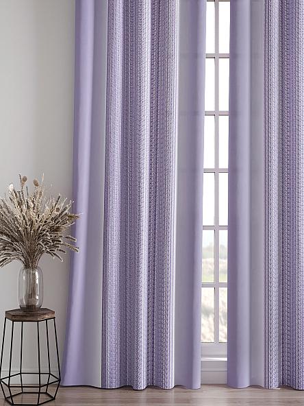 Комплект штор Френсис (сиреневый) - фото 4