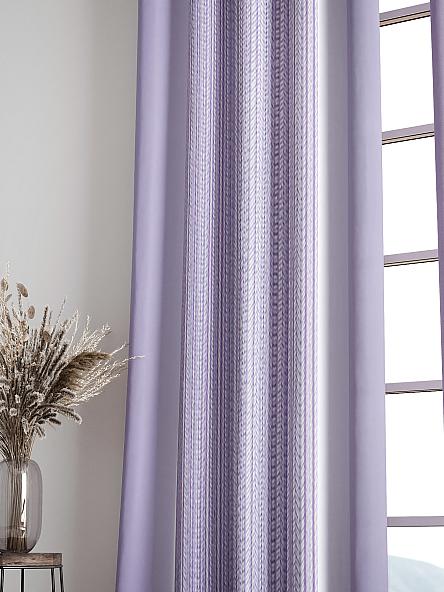 Комплект штор Френсис (сиреневый) - фото 6