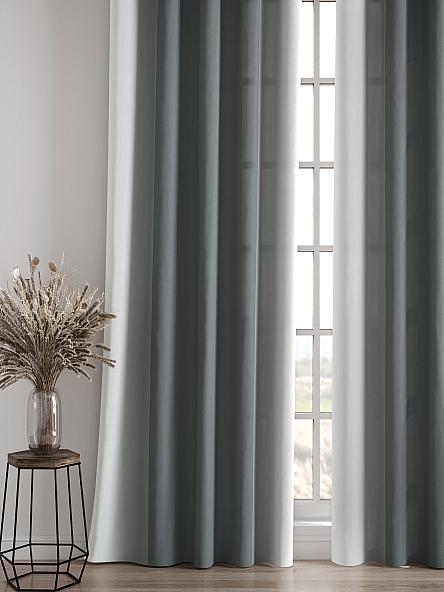 Комплект штор Мелисенд (серый) - фото 4
