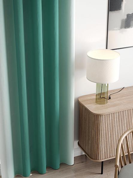 Комплект штор Мелисенд (зеленый) - фото 3