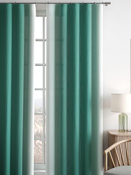 Комплект штор Мелисенд (зеленый) - фото 5