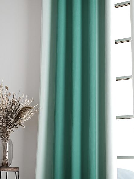 Комплект штор Мелисенд (зеленый) - фото 6