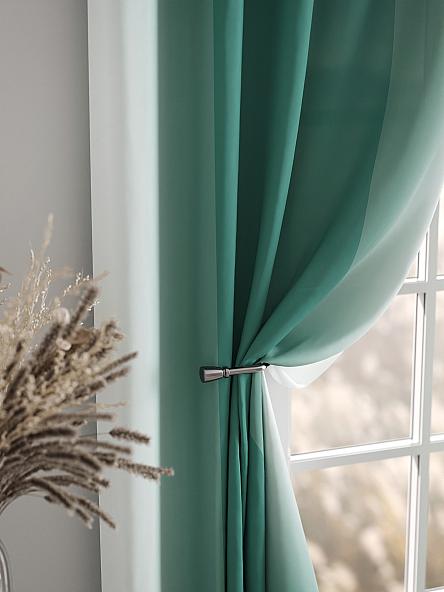 Комплект штор Мелисенд (зеленый) - фото 7