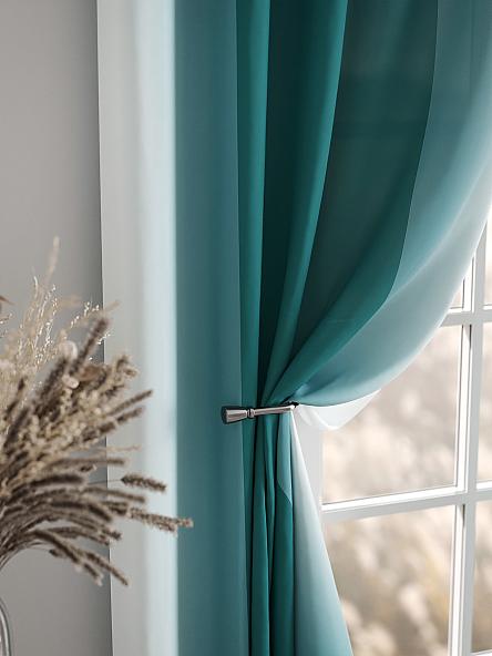 Комплект штор Мелисенд (бирюза) - фото 7