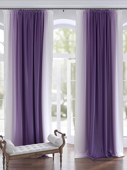 Комплект штор Мелисенд (фиолетовый)