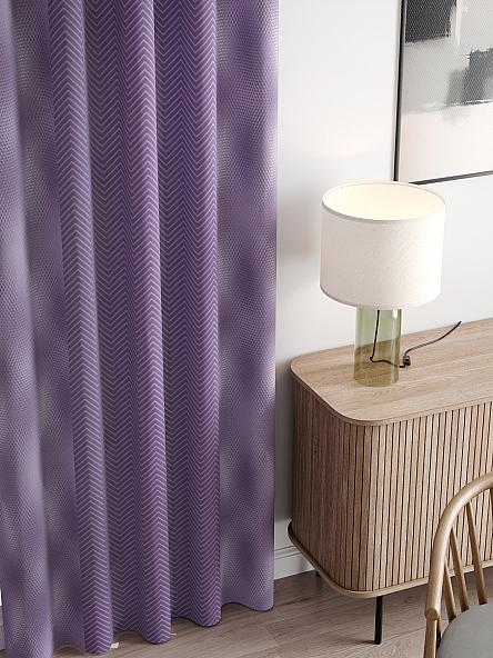 Комплект штор Лиренета (сиреневый) - фото 3