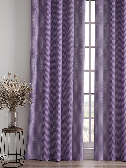 Комплект штор Лиренета (сиреневый) - фото 4