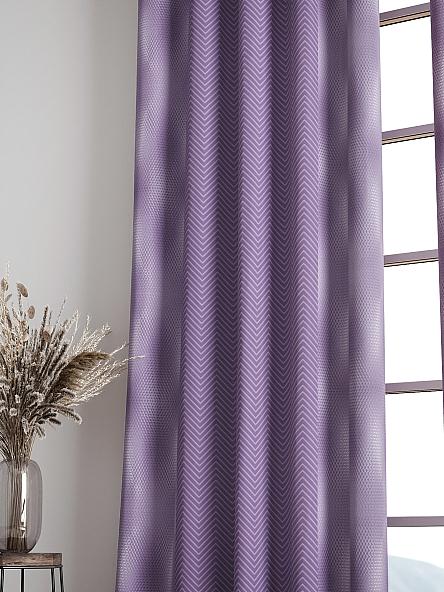 Комплект штор Лиренета (сиреневый) - фото 6