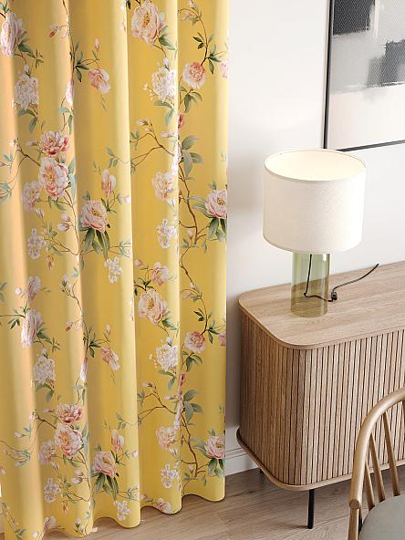 Комплект штор Лорфина (желтый) - фото 3