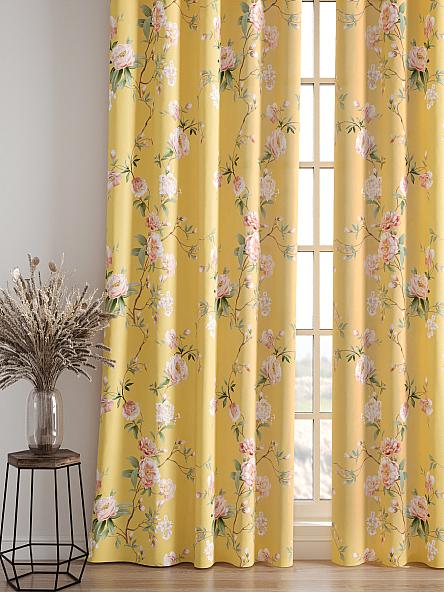 Комплект штор Лорфина (желтый) - фото 4