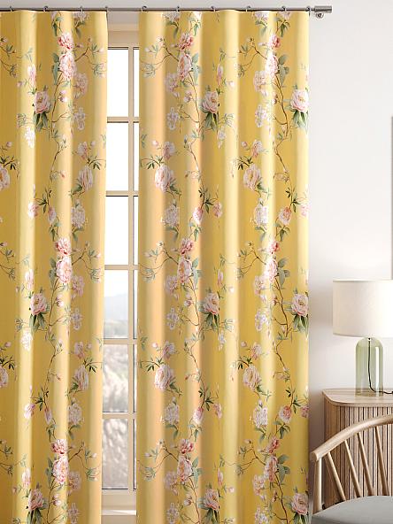 Комплект штор Лорфина (желтый) - фото 5