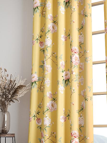 Комплект штор Лорфина (желтый) - фото 6