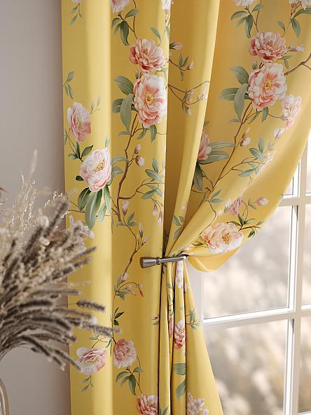 Комплект штор Лорфина (желтый) - фото 7