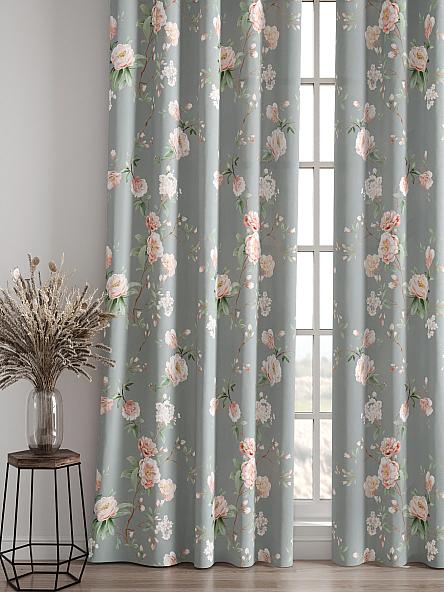 Комплект штор Лорфина (светло-серый) - фото 4