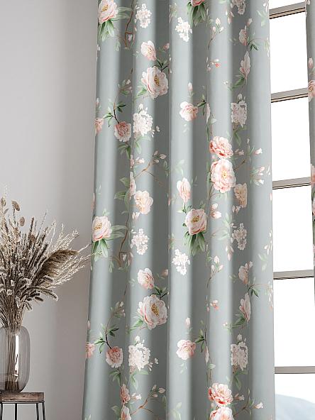 Комплект штор Лорфина (светло-серый) - фото 6