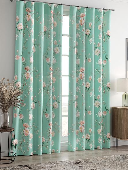 Комплект штор Лорфина (бирюза) - фото 2