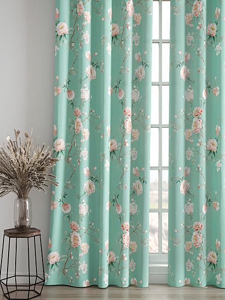 Комплект штор Лорфина (бирюза) - фото 4