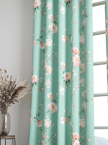 Комплект штор Лорфина (бирюза) - фото 6