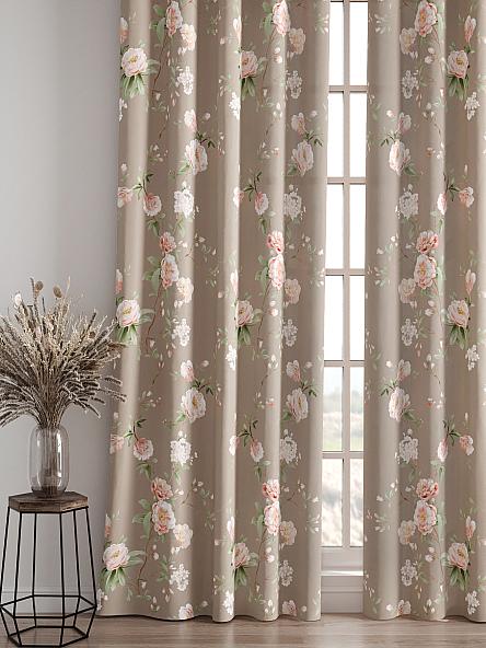 Комплект штор Лорфина (бежевый) - фото 4