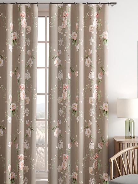 Комплект штор Лорфина (бежевый) - фото 5