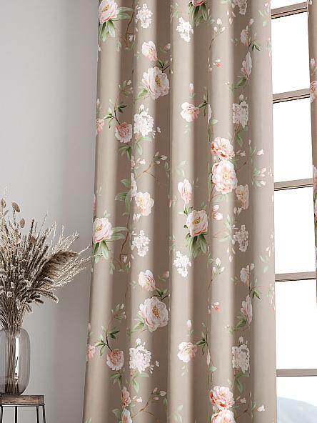 Комплект штор Лорфина (бежевый) - фото 6