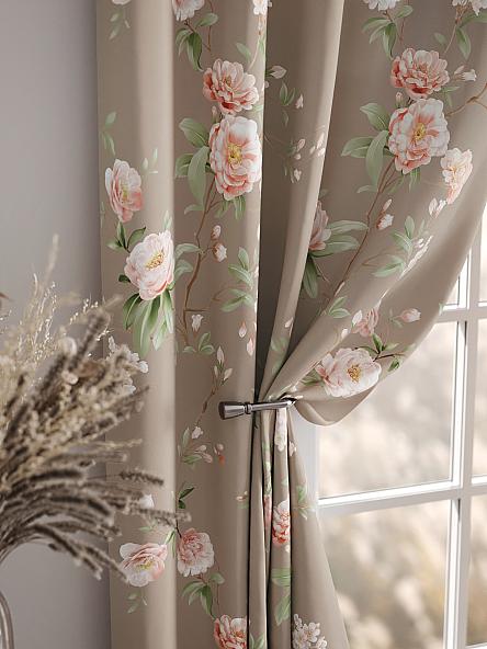 Комплект штор Лорфина (бежевый) - фото 7