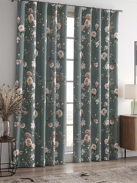 Комплект штор Лорфина (серый) - фото 2