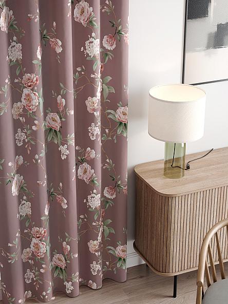 Комплект штор Лорфина (пыльная роза) - фото 3