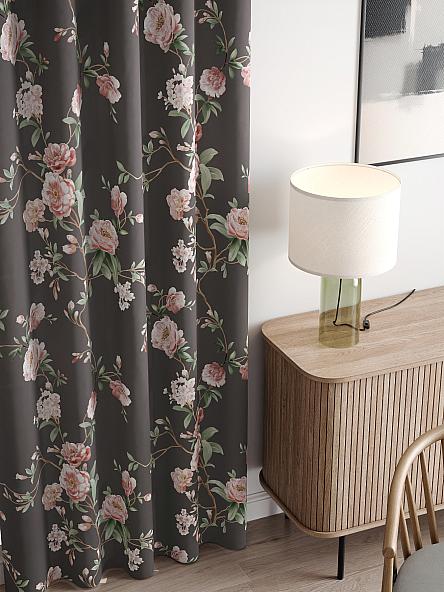 Комплект штор Лорфина (темный шоколад) - фото 3