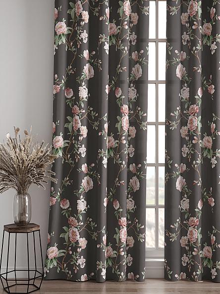 Комплект штор Лорфина (темный шоколад) - фото 4