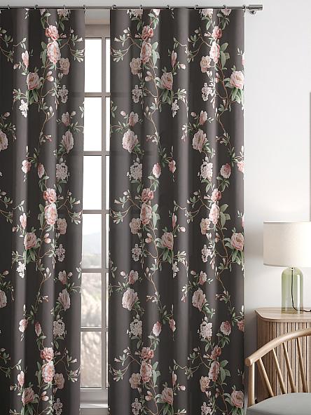 Комплект штор Лорфина (темный шоколад) - фото 5